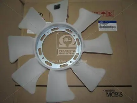 Крыльчатка вентилятора охлаждения TERRACAN GALLOPER K2500/K2700/K2900 Hyundai/Kia/Mobis 2526142000