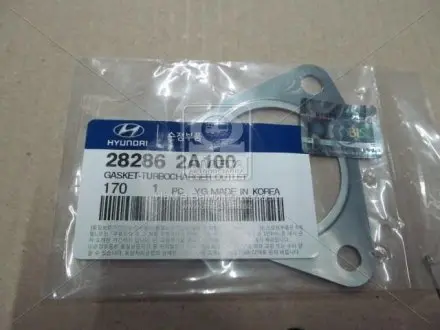 Прокладка турбины Accent,Gets,i30 1.5 CRDI Mobis Hyundai/Kia/Mobis 28286-2A100