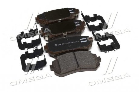 Колодки тормозные дисковые задние (выр-во Mobis) Hyundai/Kia/Mobis 583022YA50