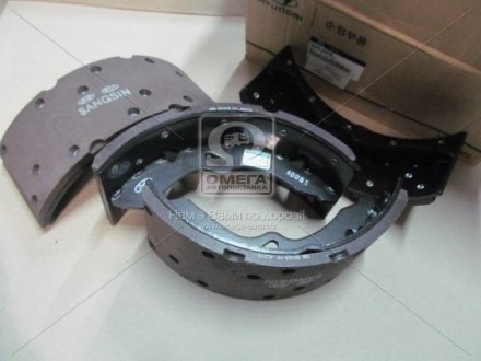 Колодки тормозные барабан задние Hyundai Hd35/hd75 -10 (выр-во Mobis) Hyundai/Kia/Mobis 5830545A62