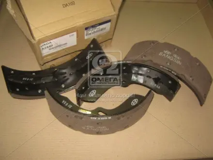 Колодки гальмівні задні / барабан / HD72 Hyundai/Kia/Mobis 5830545A63