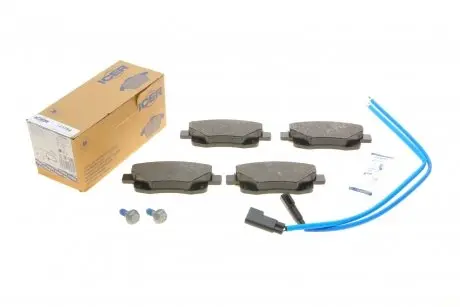 Колодки тормозные (задние) Ford Transit V347 06-14 (+датчики)) ICER 141794