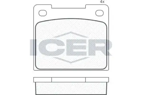 Автозапчасть ICER 180033