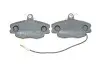 Колодки тормозные (передние) Renault Clio 90-98/11/19/21 84-96/Peugeot 205/309 85-98 (+датчики)) ICER 180554-700 (фото 3)