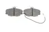 Колодки тормозные (передние) Renault Clio 90-98/11/19/21 84-96/Peugeot 205/309 85-98 (+датчики)) ICER 180554-700 (фото 5)