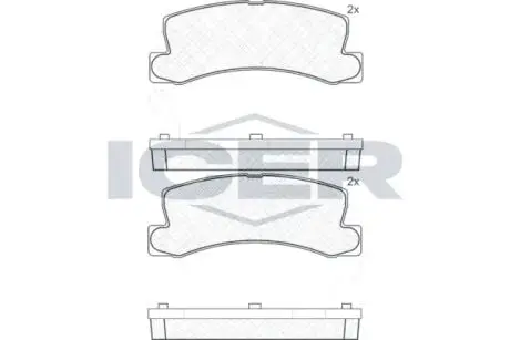 Автозапчасть ICER 180612