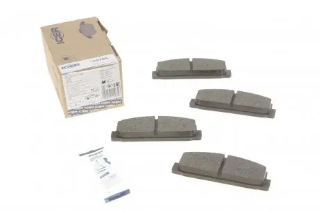 Тормозные колодки (задние) Mazda 6 02-13/Mazda 323 91-04/626 III/V/RX-7 84-02 ICER 180785