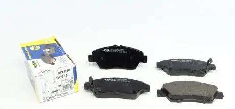 Тормозные колодки (передние) Honda Civic V/VI/VII 91-05/CRX III 92-98/Jazz 08-14 ICER 180959