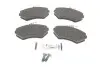 Колодки гальмівні (передні) Seat Cordoba/Ibiza/Toledo 93-02/VW Golf 86-02/Passat B2/B3/B4 85-97 ICER 181012-700 (фото 1)