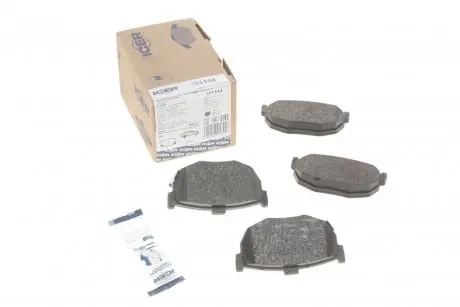 Тормозные колодки (задние) Hyundai Elantra 00-06/Coupe 96-09/Kia Cerato 04-/Nissan Maxima 88-94 ICER 181144