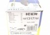 Тормозные колодки (передние) VW Caddy 96-00/Skoda Felicia 94-01/Favorit 90-97 ICER 181317-700 (фото 5)