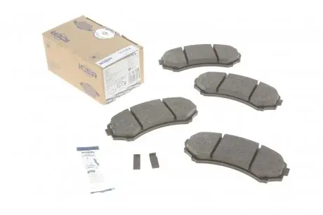 Тормозные колодки (передние) Mitsubishi Grandis 04-11/Pajero II-IV 90-/Mazda E2000/2200 88-03 ICER 181374