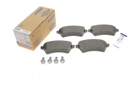 Тормозные колодки (передние) Land Rover Freelander 98-06 ICER 181428-701