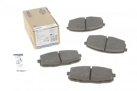 \'"Колодки гальмівні (передні) Hyundai i30 07-12/Kia Cee\'\'d 06-/Carens 02-/Cerato 09-/Soul 14-"\' ICER 181540