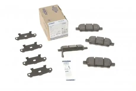 Тормозные колодки (задние) Nissan Juke 14-/Qashqai/Rogue/X-Trail 07-13/Teana 03-13/Renault Koleos 08 ICER 181838
