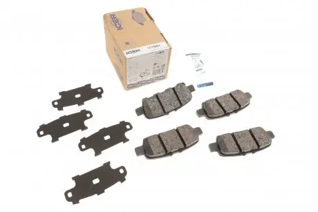 Тормозные колодки (задние) Nissan Rogue 07-13/Juke/Murano 08-/X-Trail 13-/Suzuki Grand Vitara 05- ICER 181901