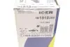 Тормозные колодки (передние) Renault Grand Scenic III 09- ICER 181918-208 (фото 6)