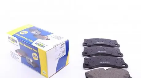 Тормозные колодки (передние) Porsche Cayenne 02-/Macan 14-/Panamera 10-16/VW Touareg 02- ICER 181921