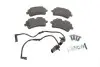 Колодки тормозные (задние) Audi A6 C7/A7 Sportback/A8 D4 10-18 (+датчики) L=295mm) ICER 181986 (фото 1)