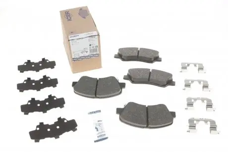 Тормозные колодки (передние) Hyundai Accent IV 10-/ i20 14-/Solaris 17-/Kia Rio III 11- ICER 182035