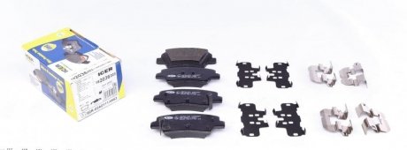Тормозные колодки (задние) Hyundai Accent 18-/Elantra/Tucson/ix35/Kia Sportage/Soul 15-/Rio 17- ICER 182036-203