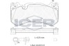 Колодки тормозные (передние) Audi A6 08-18/A7 13-18 (+датчики)) ICER 182079-203 (фото 1)