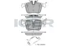 Колодки тормозные (задние) Volvo S60/V60 18-/S90/V90/XC60 16-/XC90 14- (к-кт) ICER 182232-203 (фото 1)