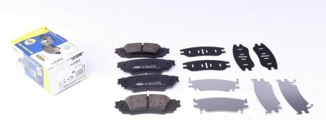 Тормозные колодки (задние) Toyota Camry 17-/Rav4/Lexus ES/UX 18-/RX 15- ICER 182262 (фото 1)