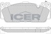 Тормозные колодки (передние) BMW 2 (F22/F87) 15-/3 (F30/F80) 16-18/5 (F10)/6 (F12/F13/F06) 11-18 ICER 182358 (фото 1)