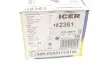 Колодки гальмівні (задні) Audi R8/Tesla Model S/X 13- ICER 182361 (фото 4)