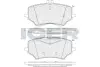Колодки гальмівні (задні) MB EQE (V295/X294) 22-/EQS (V297/X296) 21- (ZF) ICER 182450 (фото 1)