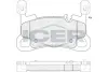 Колодки гальмівні (задні) Porsche Cayenne 17- (Brembo) ICER 182458 (фото 1)