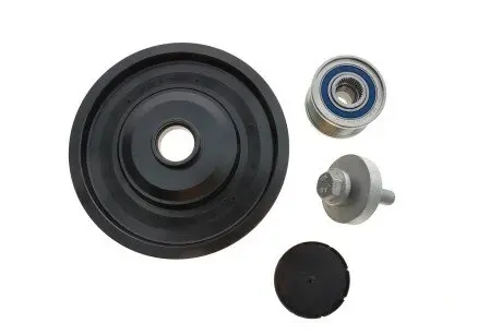 Шкив коленвала + шкив генератора Renault Megane/Scenic 1.9dCi 01-(7PK) (в комплекте с болтом) IJS GROUP 17-1031KSET (фото 1)