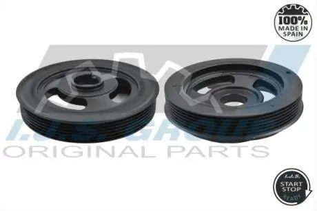 Шкив коленвала Citroen Berlingo/Jumpy 1.6HDI -08 (6PK) IJS GROUP 17-1063