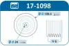 Шків колінвалу Audi A6/Q7VW Touareg 2.7/3.0TDI 02- (6PK) IJS GROUP 17-1098 (фото 2)