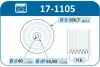 Шків колінвалу BMW 1 (E81)/3 (E90)/X1 (E84)/5 (E60)/X3 (E83/F25) 2.0D 04- (6PK) N47/M47 IJS GROUP 17-1105 (фото 2)