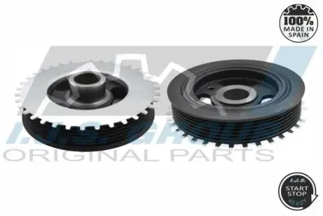 Шкив коленвала Ford Mondeo III 1.8/2.0i 00-15 (6ПК) IJS GROUP 17-1117