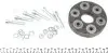 Муфта кардана эластичная MB E-class (W210/W124/W202) 1.8-3.0D 82-97 (с к-кт болтов) 26x80x80 IMPERGOM 2462 (фото 1)