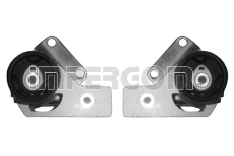 Ремкомплект балки задньої підвіски Лів/Прав (тільки для 4x4) FIAT PANDA, PANDA/HATCHBACK 1.2/1.3D 09.04- IMPERGOM 25976