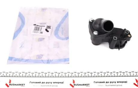 Фланец системы охлаждения Ford Connect 1.8 TDCI 02- (с термостатом и уплотнением) IMPERGOM 90059