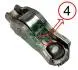 Коромысло клапана BMW 3 (E90/F30/F80)/5 (E60/F10), N13/N20/N52/N55/S55 (для впуск. клап).) INA 422 0224 10 (фото 1)