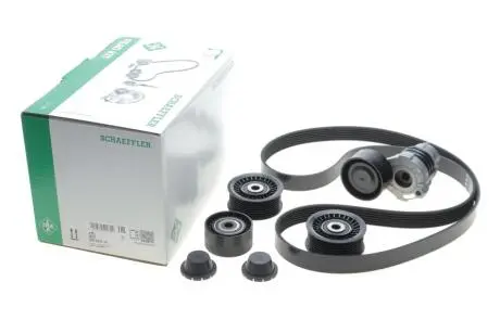 Комплект ременя генератора Renault Clio IV/Kangoo/Megane III/Scenic III 0.9/1.2 TCe 12- (7PK1605) INA 529 0316 10