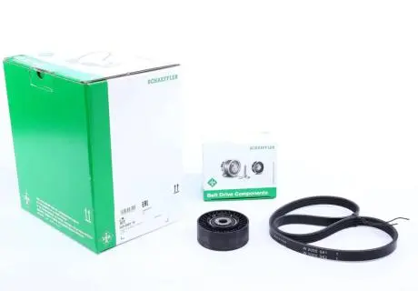 Комплект ремня генератора Suzuki Vitara 1.6, 02/15 -, (4PK 805) INA 529 0481 10