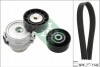 Комплект ременя генератора Ford Mondeo IV 2.2 TDCi 08-15, (6PK 1745) INA 529 0518 10