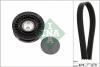 Комплект ременя генератора BMW 3 (F30/F80/G30/F)/5 (G30/F90/G31)/X3 (G01/F97) 2.0 15- B48 INA 529 0579 10 (фото 1)