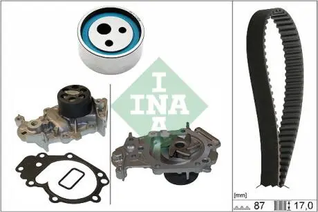 Водяний насос + комплект зубчатого ременя TWINGO II (CN0_), 03 INA 530018231