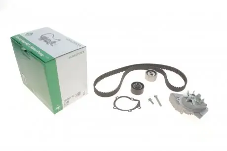 Комплект ГРМ + помпа Citroen Berlingo/Jumpy 2.0HDI, (141x25.4), DW10TD INA 530 0470 30