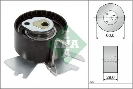 Ролик натяжний INA 531083910