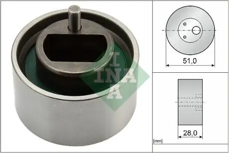 РОЛИК НАТЯЖНЫЙ INA 531085510