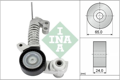 Натяжник ремня генератора Volvo S60/S80/S90/V60/V70/V90/XC40/XC60/XC70/XC90 2.0D 13- INA 534 0354 10